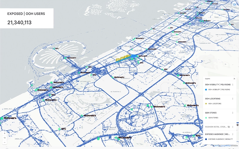 Footfall Heatmap