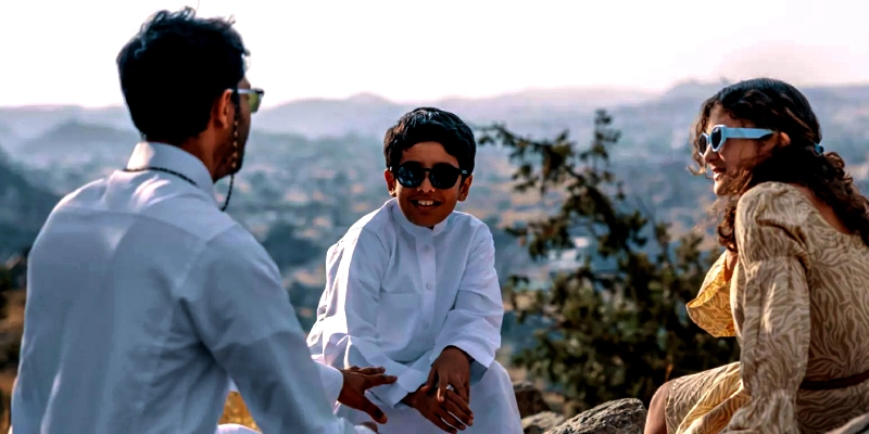 Aya and Omar's cultural storytelling campaign by Saudi Tourism and MEmob+, showcasing authentic Saudi experiences that drove global engagement and website traffic.