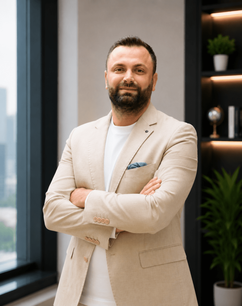 Professional portrait of Saad Bleik, General Manager for Saudi Arabia (KSA) at MEmob, leading business growth and strategic partnerships across the Kingdom.